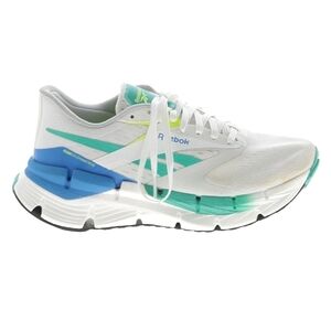 Reebok White and Teal Running Shoes